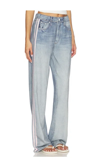 Rag & Bone Miramar Terry Track Pants In Blue