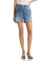 Rag & Bone Miramar Terry Track Shorts In Blue