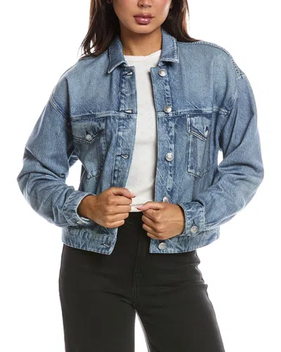 Rag & Bone Miramar Terry Trucker Jacket In Multi