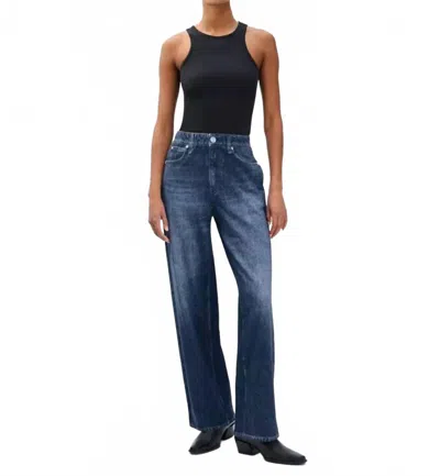 Rag & Bone Miramar Terry Wide Leg Pants In Petra In Multi