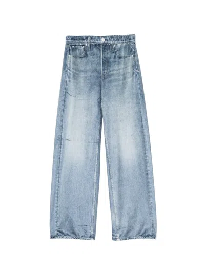 Rag & Bone Miramar Trousers In Blue