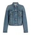 Rag & Bone Miramar Trucker Jacket In Blue