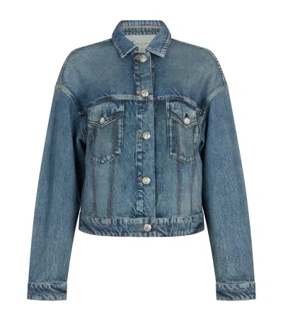 Rag & Bone Miramar Trucker Jacket In Blue