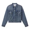 Rag & Bone Miramar Trucker Jacket In Blue