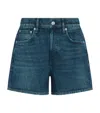 Rag & Bone Miramar Walking Shorts Senec In Blue