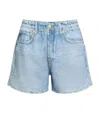 Rag & Bone Miramar Walking Shorts In Blue