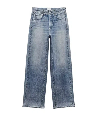 Rag & Bone Miramar Wide-leg Pants In Blue