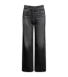 Rag & Bone Miramar Wide-leg Trackpants In Black