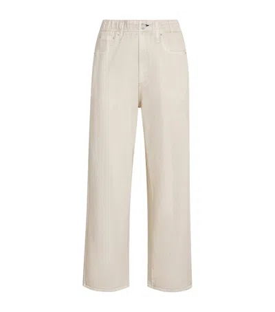 Rag & Bone Miramar Wide-leg Trousers In Neutral