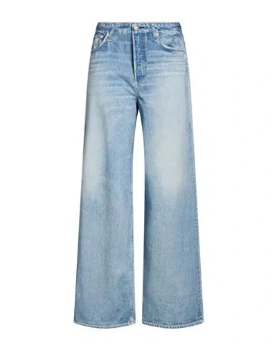 Rag & Bone Miramar Woman Jeans Blue Size 24 Cotton