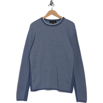 Rag & Bone Mitch Crewneck Sweater In Blue