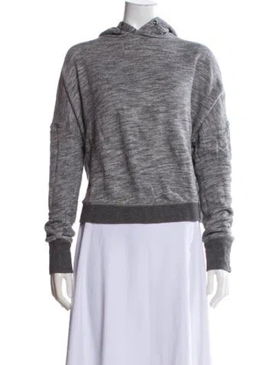 Pre-owned Rag & Bone Mock Neck Sweater In Gray