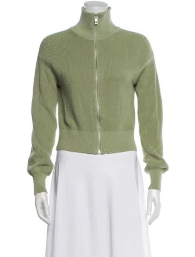 Pre-owned Rag & Bone Mock Neck Sweater In Green