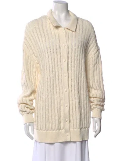 Pre-owned Rag & Bone Mock Neck Sweater In Neutral