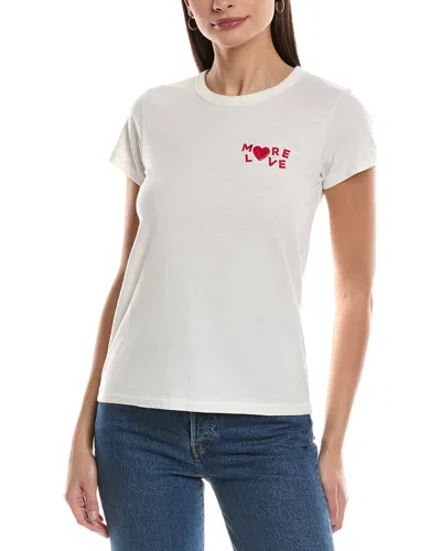 Rag & Bone More Love T-shirt In White