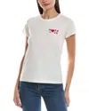 Rag & Bone Solid Color Printed Short-sleeve T-shirt In White