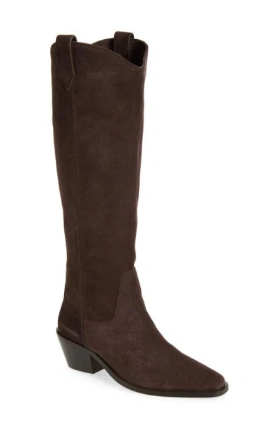 Rag & Bone Naomi Over The Knee Western Boot In Brown