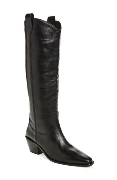 Rag & Bone Naomi Western Leather Boot In Black