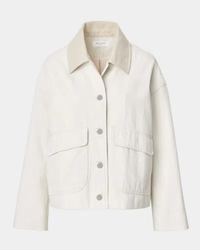 Rag & Bone Natalia Barn Jacket In Neutral