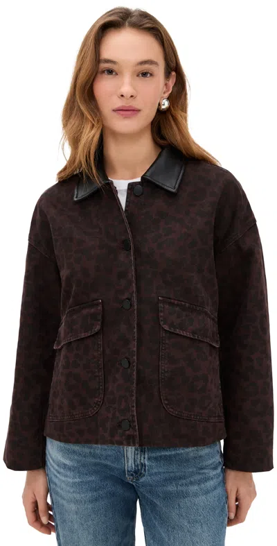 Rag & Bone Natalia Jacket Espesleop In Brown