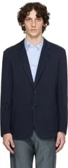 Rag & Bone Navy Butler Patch Pocket Blazer