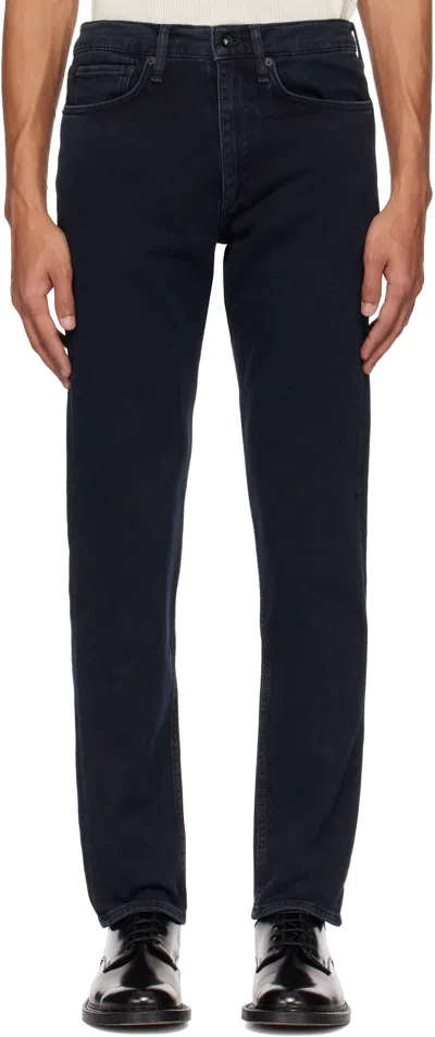 Rag & Bone Navy Fit 2 Slim Fit Jeans In Inkwell