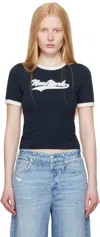 Rag & Bone Navy Mica Ringer T-shirt