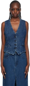 Rag & Bone Priya Denim Vest In Ari