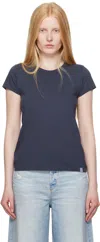 Rag & Bone Navy 'the Slub' T-shirt