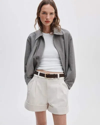 Rag & Bone Neila Refine Knit Short In White