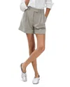 Rag & Bone Neila Stretch Wool Shorts In Gray