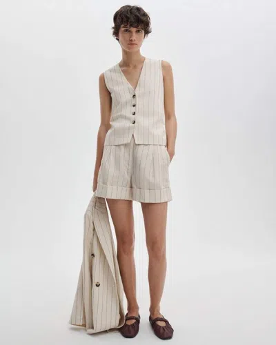 RAG & BONE NEILA STRIPED SHORTS