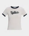 Rag & Bone New York Cotton Graphic Ringer T-shirt