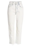 Rag & Bone Nina High Waist Ankle Cigarette Jeans In Half Moon
