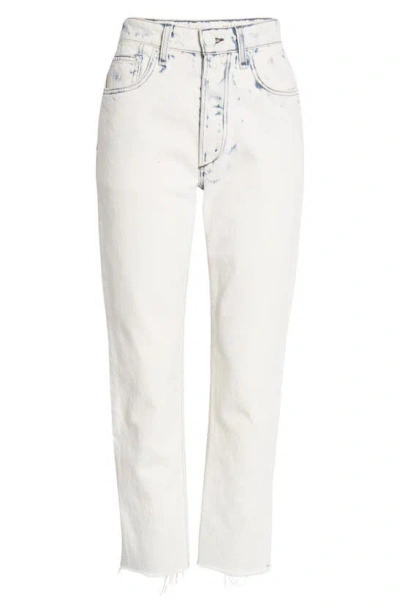 Rag & Bone Nina High Waist Ankle Cigarette Jeans In Half Moon