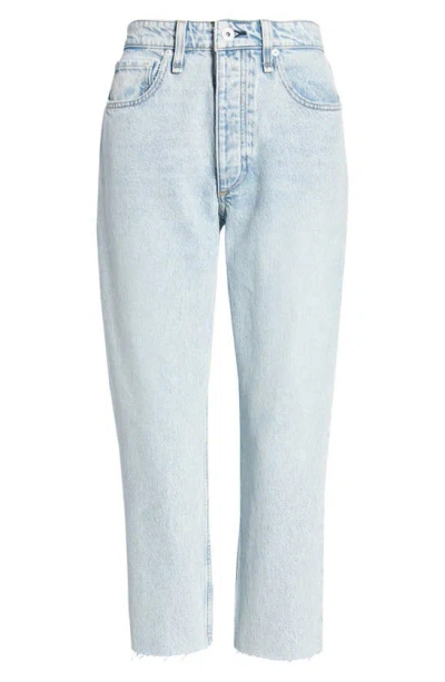 Rag & Bone Nina High Waist Crop Cigarette Jeans In Mica