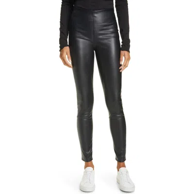 Rag & Bone Nina High Waist Pull On Faux Leather Skinny Pants