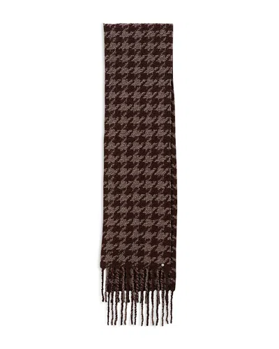 RAG & BONE RAG & BONE NORA HOUNDSTOOTH ALPACA BLEND SCARF