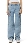 Rag & Bone Blue Nora Cargo Jeans