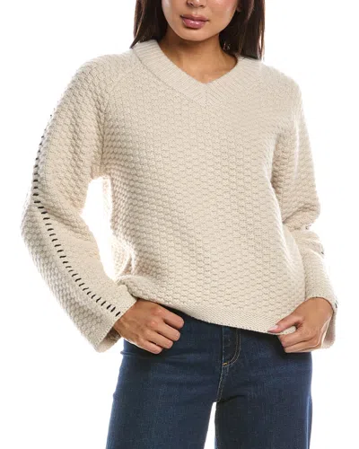 Rag & Bone Norma Wool Sweater In Animal Print
