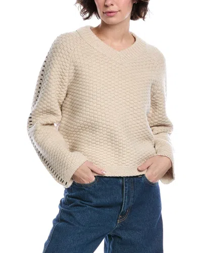 Rag & Bone Norma Wool Sweater In Neutral