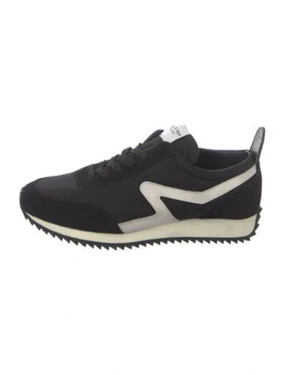 Pre-owned Rag & Bone Nylon Athletic Sneakers In Black