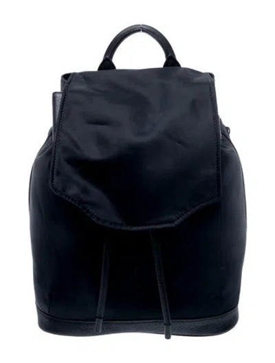 Pre-owned Rag & Bone Nylon Backpack In Black
