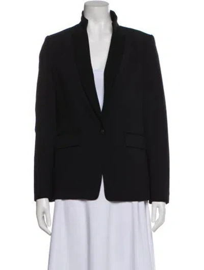 Pre-owned Rag & Bone Nylon Blazer In Black