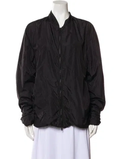 Pre-owned Rag & Bone Nylon Bomber Jacket In Gray