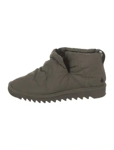 Pre-owned Rag & Bone Nylon Boots In Green
