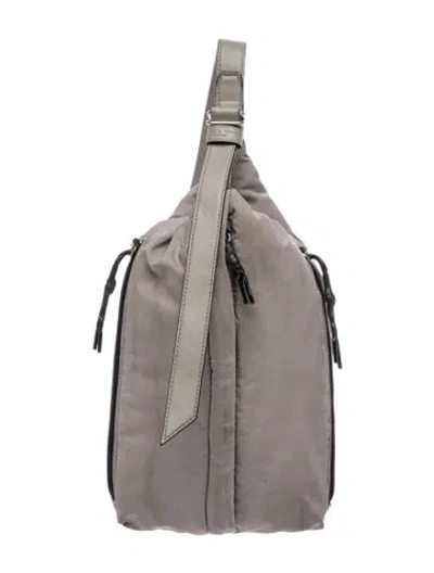Pre-owned Rag & Bone Nylon Bucket Bag In Gray