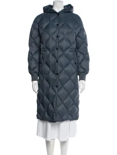 Pre-owned Rag & Bone Nylon Down Coat In Blue