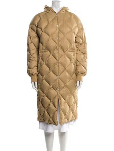 Pre-owned Rag & Bone Nylon Down Coat In Neutral