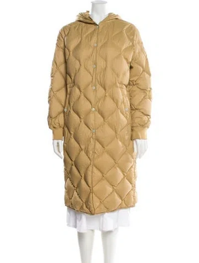 Pre-owned Rag & Bone Nylon Down Coat In Yellow